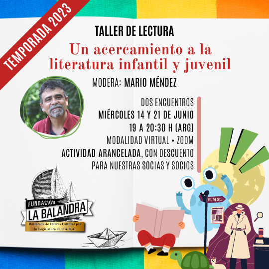 TALLER DE LECTURA | Un acercamiento a la literatura infantil y juvenil