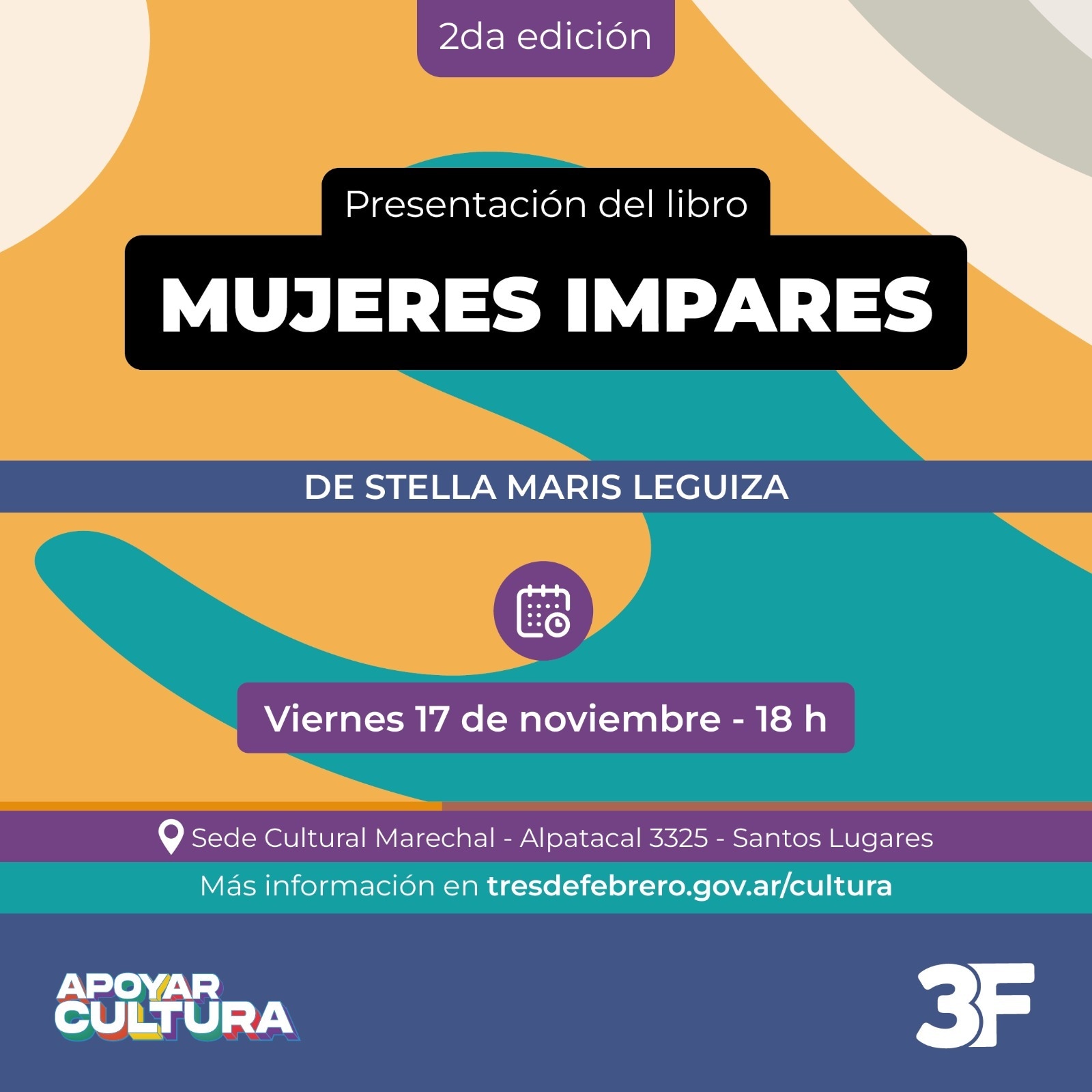 evento Mujeres Impares, de Stella Maris Leguiza