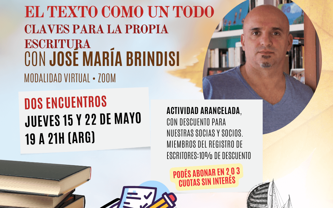 Seminario de escritura con José María Brindisi